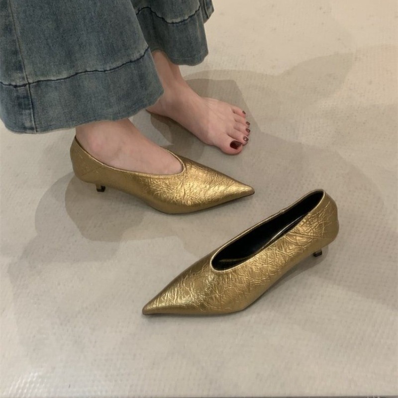 Womens Heels - Sepatu Kerja Wanita Model Runcing, Hak