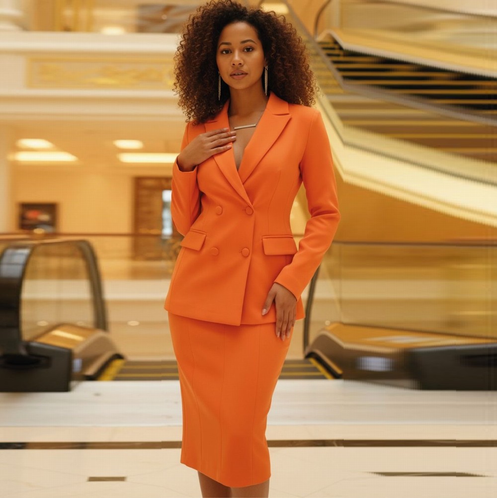 Formal Skirt - Setelan Blazer dan Rok Formal Warna