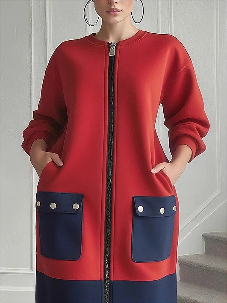 Gaun Modigirl Lengan Panjang W - Women'S Red Formal Wear ulasan dan harga