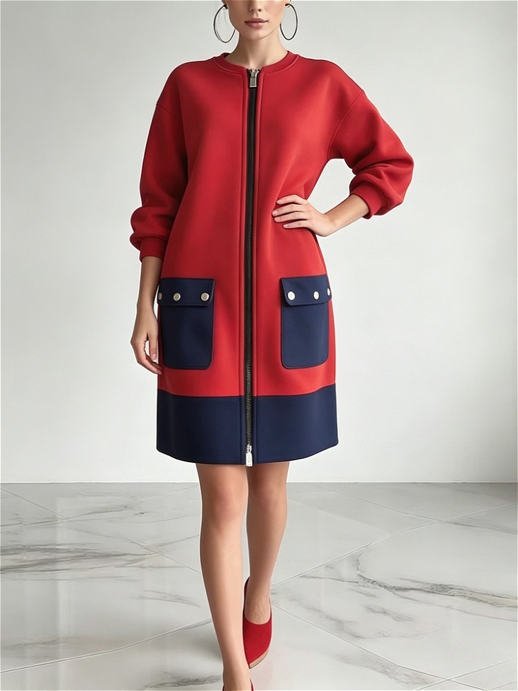 Gaun Modigirl Lengan Panjang W - Women'S Red Formal Wear ulasan dan harga