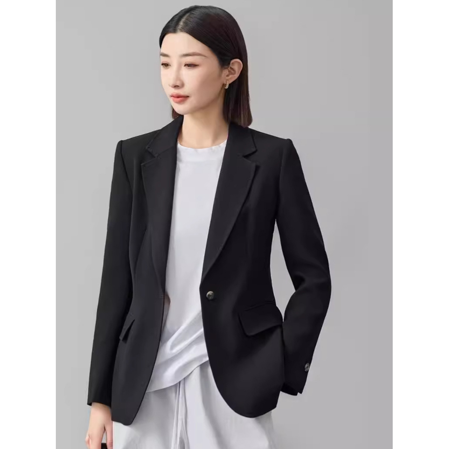Jas Wanita Allingentle Slim Fi - Womens Blazer ulasan dan harga