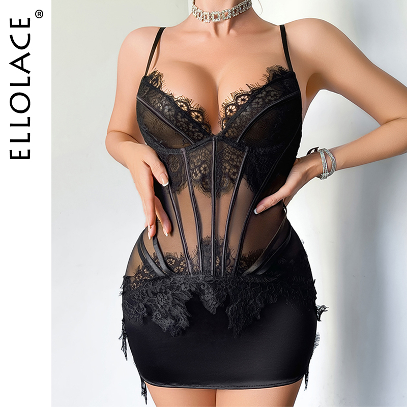 Set Lingerie Ellolace Willowy, - Lace Dress ulasan dan harga